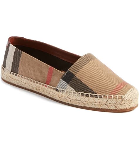 nordstrom burberry espadrilles|burberry espadrilles women's.